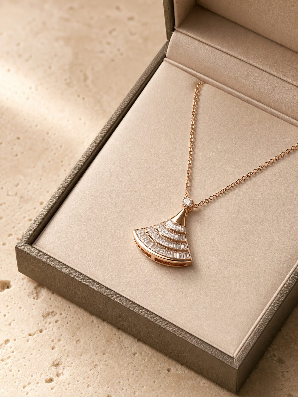 Bulgari Refined Statement Necklace Style 4 | New with Box - Picture 5 of 9